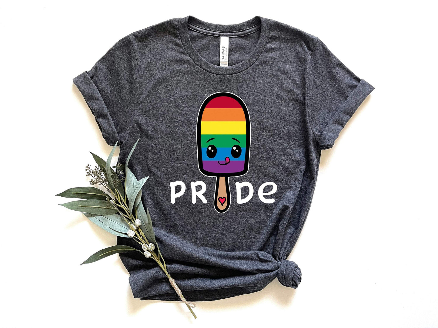 Pride Ice Cream shirt 100% Cotton T-shirt High Quality