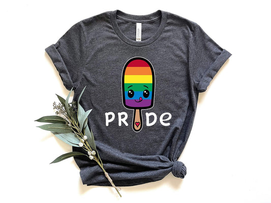 Pride Ice Cream shirt 100% Cotton T-shirt High Quality