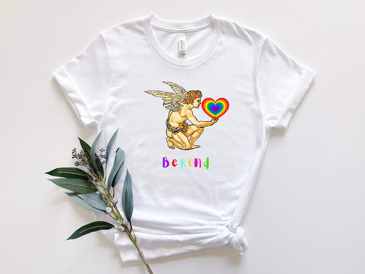 Pride Angel shirt 100% Cotton T-shirt High Quality