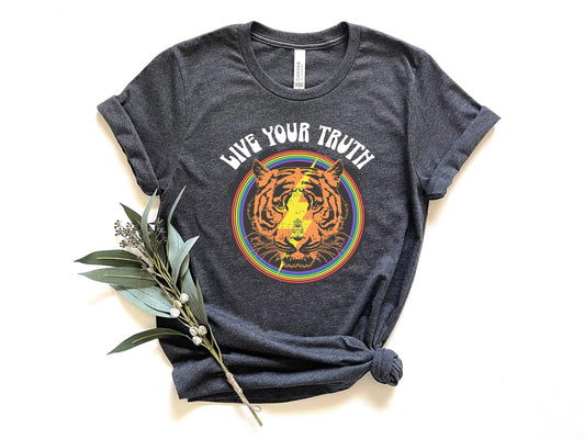 Live Your Truth shirt 100% Cotton T-shirt High Quality