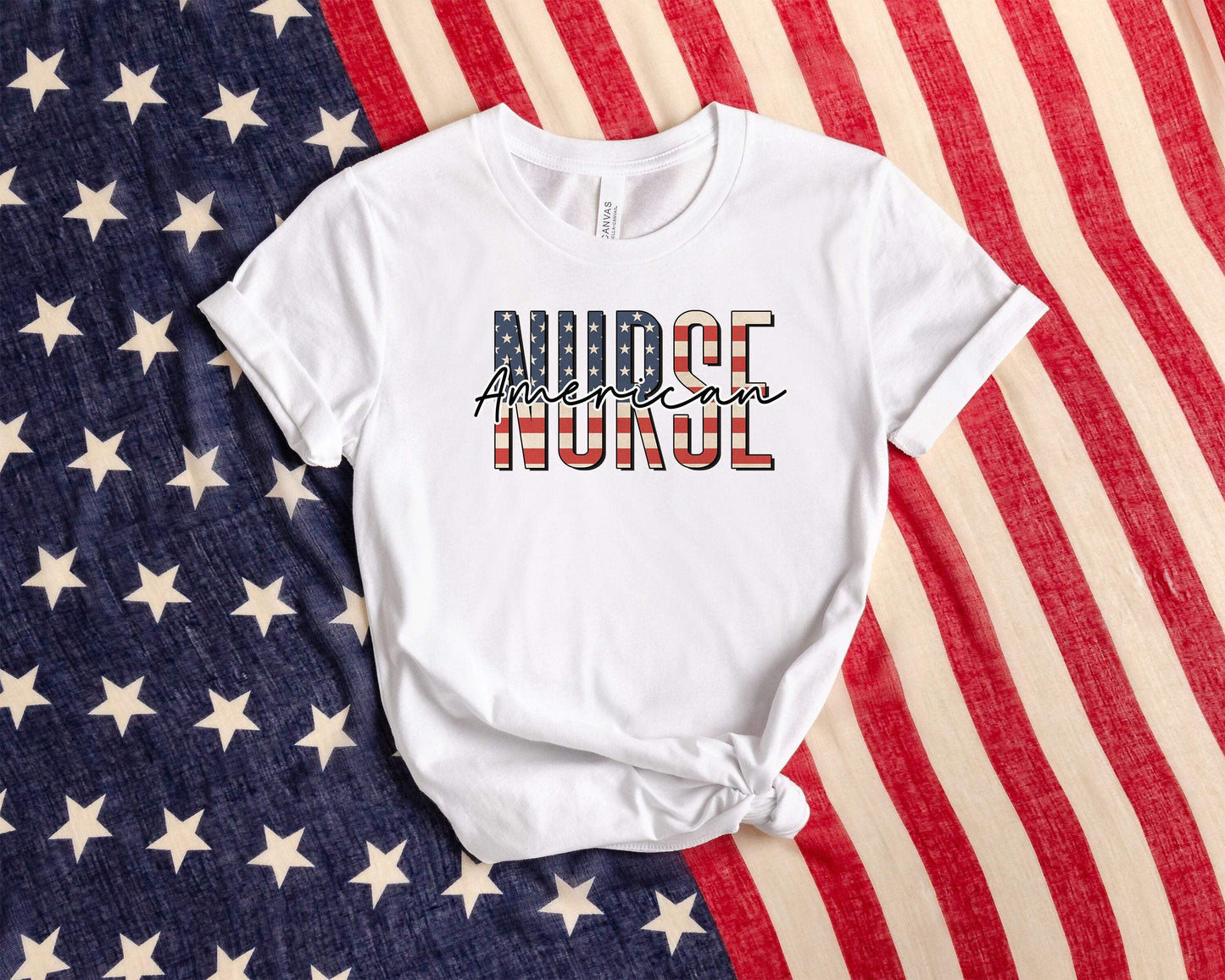 American Nurse shirt 100% Cotton T-shirt High Quality