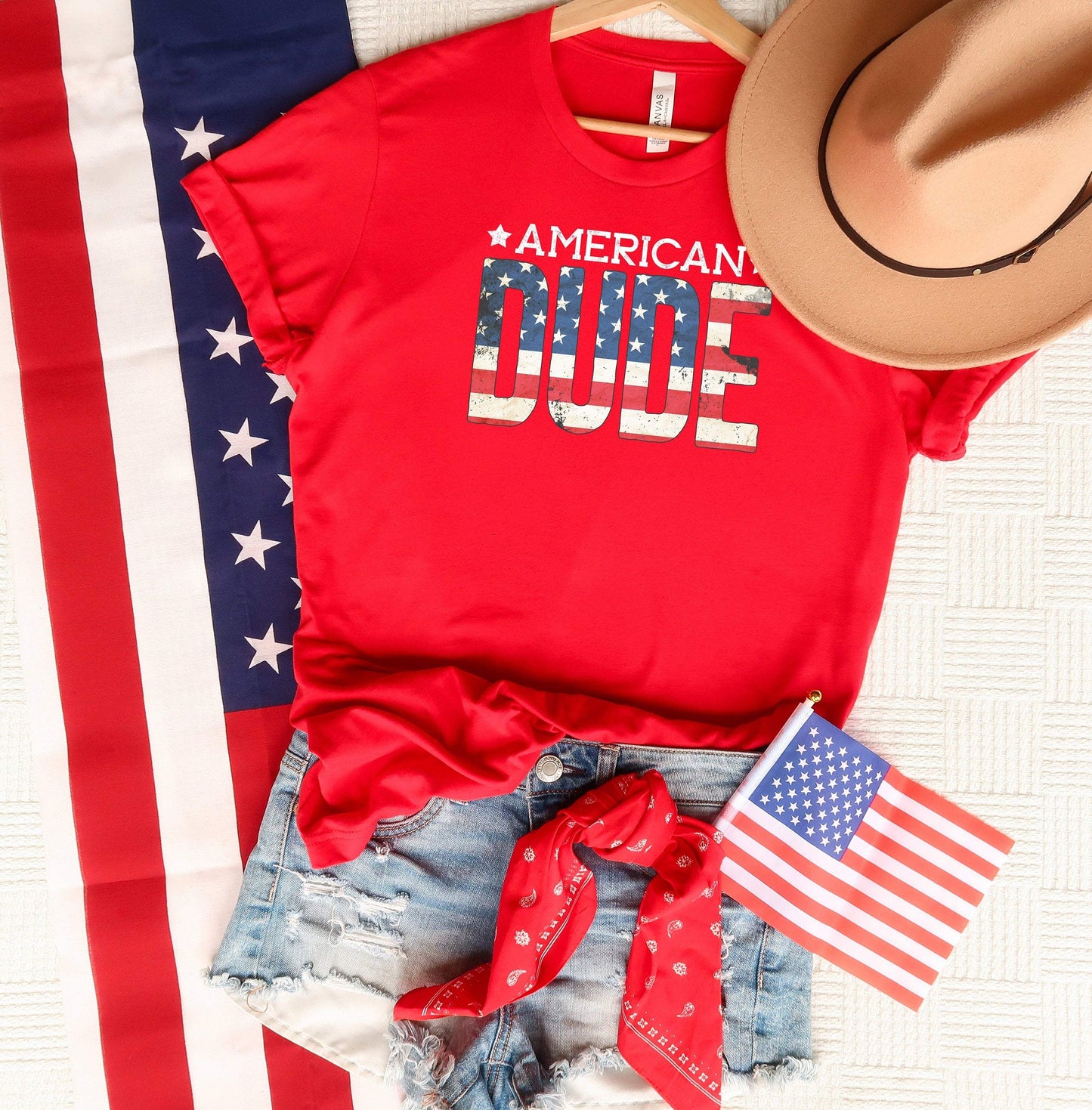 American Dude shirt 100% Cotton T-shirt High Quality