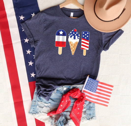 America Ice Cream shirt 100% Cotton T-shirt High Quality