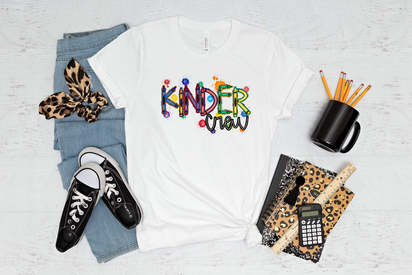 Kindergarten Crew shirt 100% Cotton T-shirt High Quality