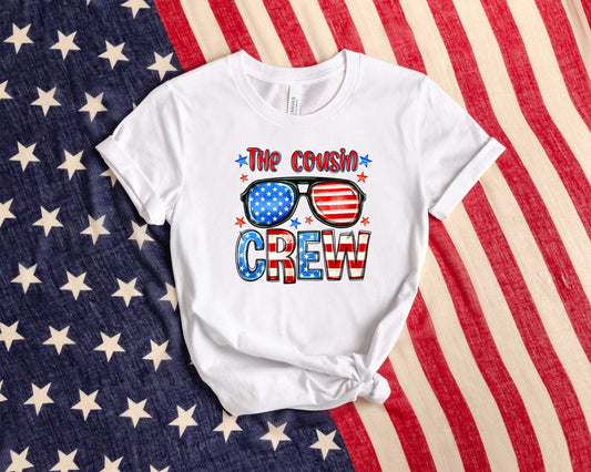 The Cousin Crew 4th Of July shirt 100% Cotton T-shirt High Quality