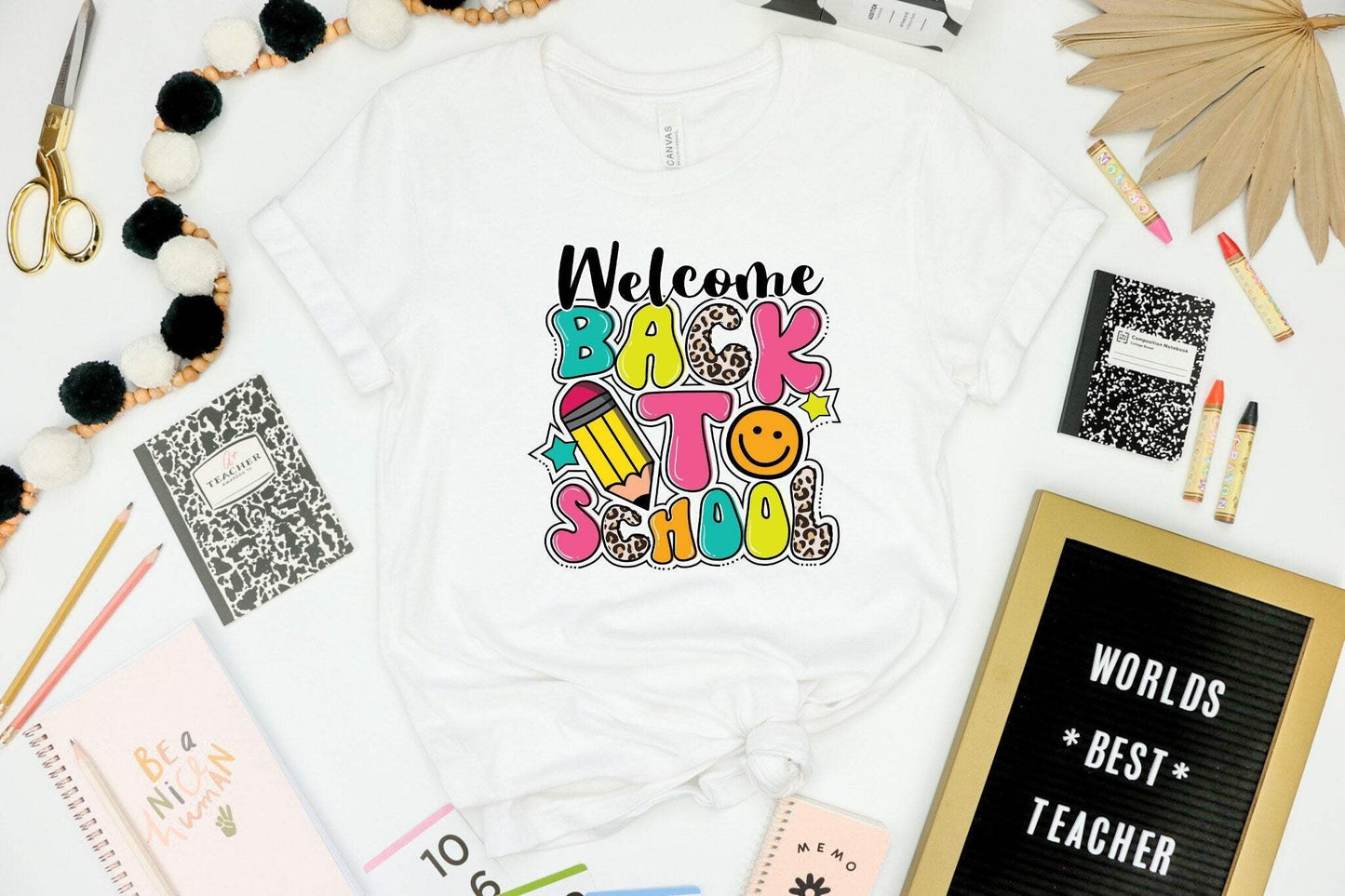 Welcome Back To School shirt 100% Cotton T-shirt High Quality