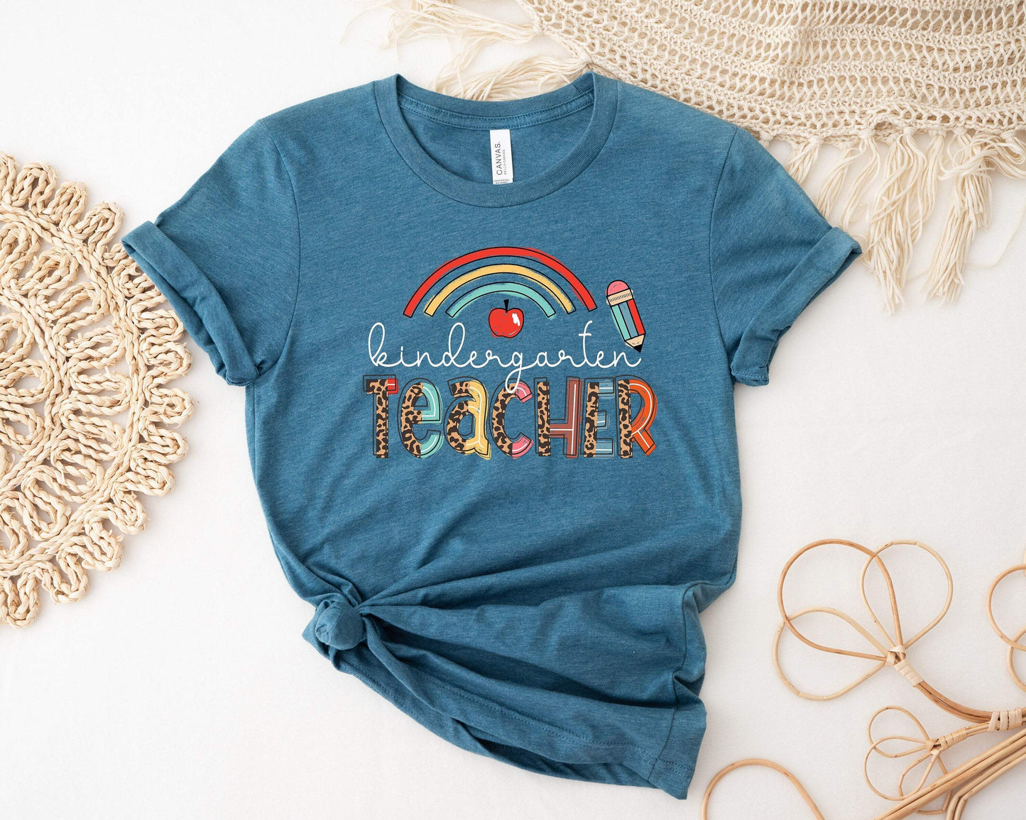 Kindergarten Teacher shirt 100% Cotton T-shirt High Quality