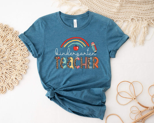 Kindergarten Teacher shirt 100% Cotton T-shirt High Quality