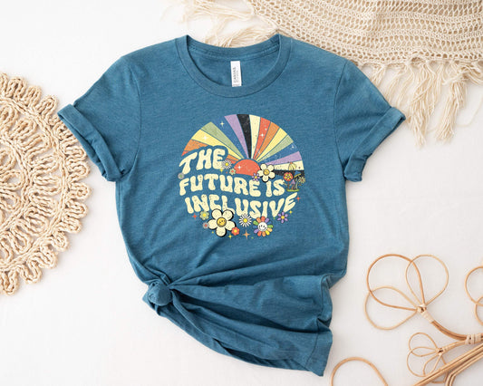 The Future Is Inclusive shirt 100% Cotton T-shirt High Quality