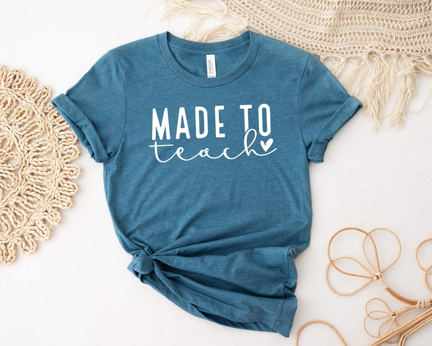 Made To Teach shirt 100% Cotton T-shirt High Quality