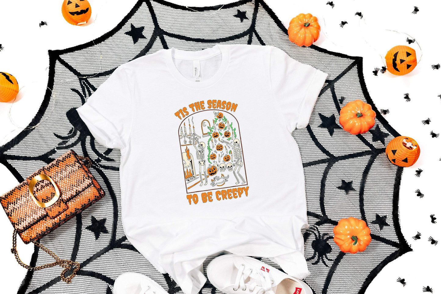 Tis The Season To Be Creepy shirt 100% Cotton T-shirt High Quality