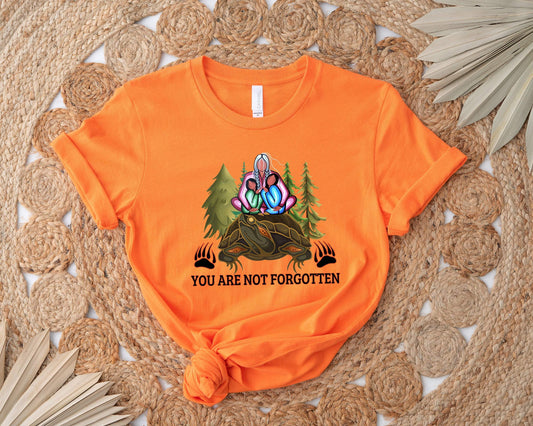 You Are Not Forgotten shirt 100% Cotton T-shirt High Quality