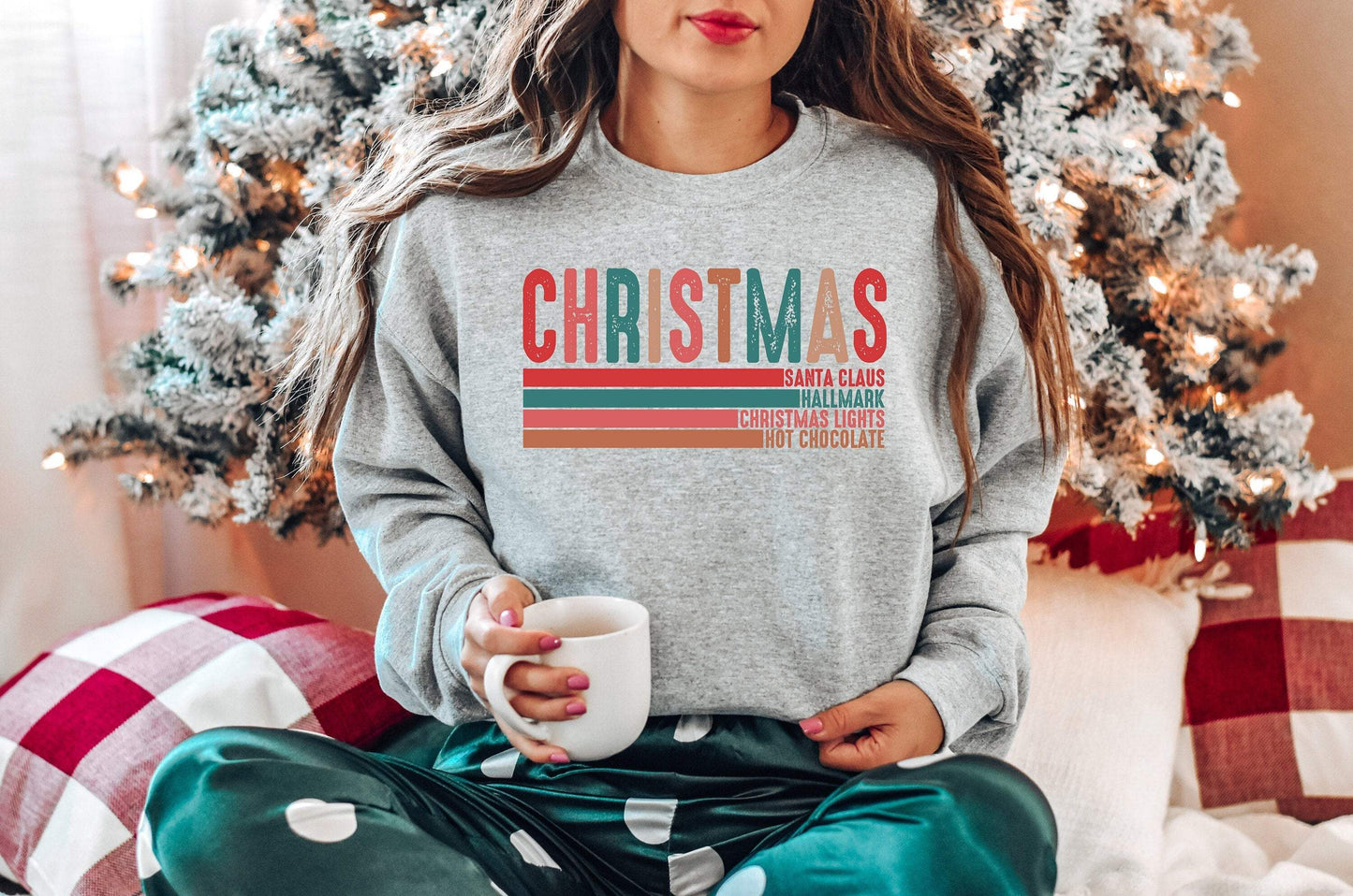 Cute Christmas 100% Cotton T-shirt High Quality
