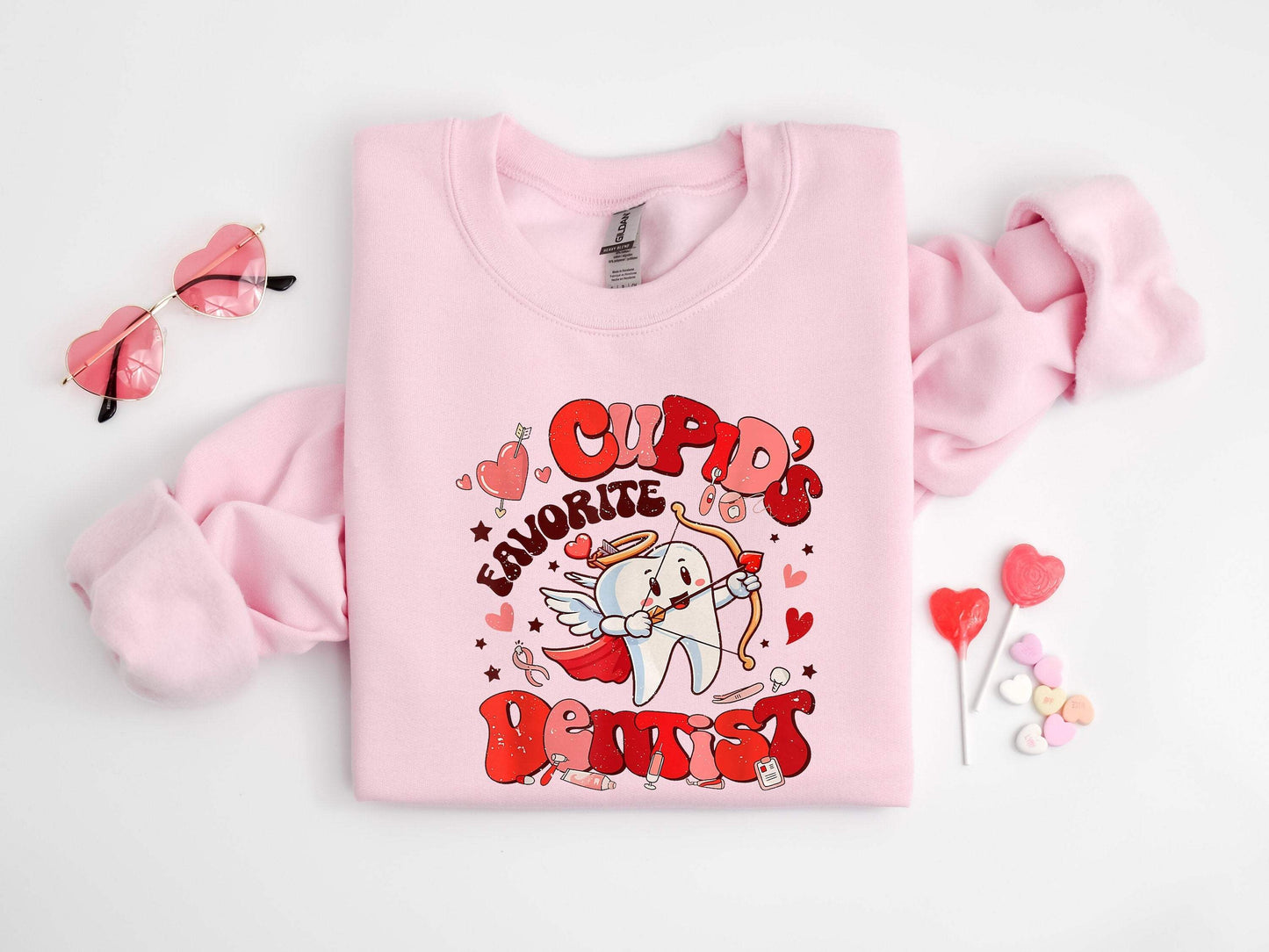 Valentine Dentist shirt 100% Cotton T-shirt High Quality
