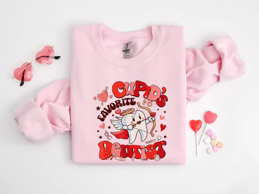 Valentine Dentist shirt 100% Cotton T-shirt High Quality