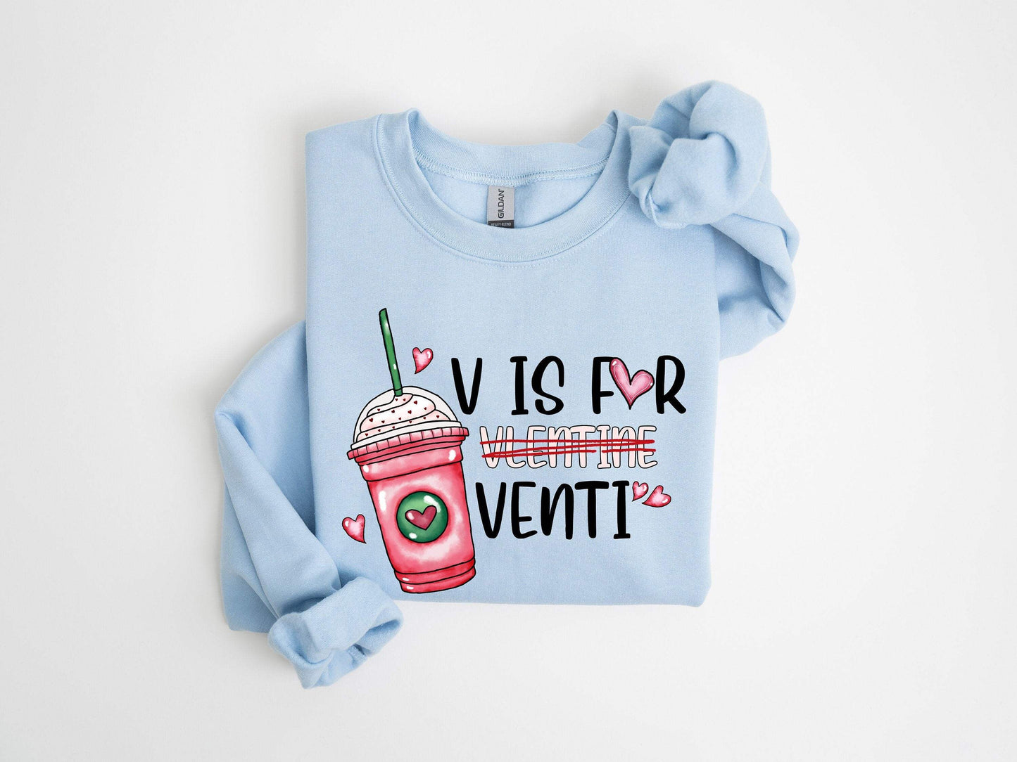 V is for Venti 100% Cotton T-shirt High Quality