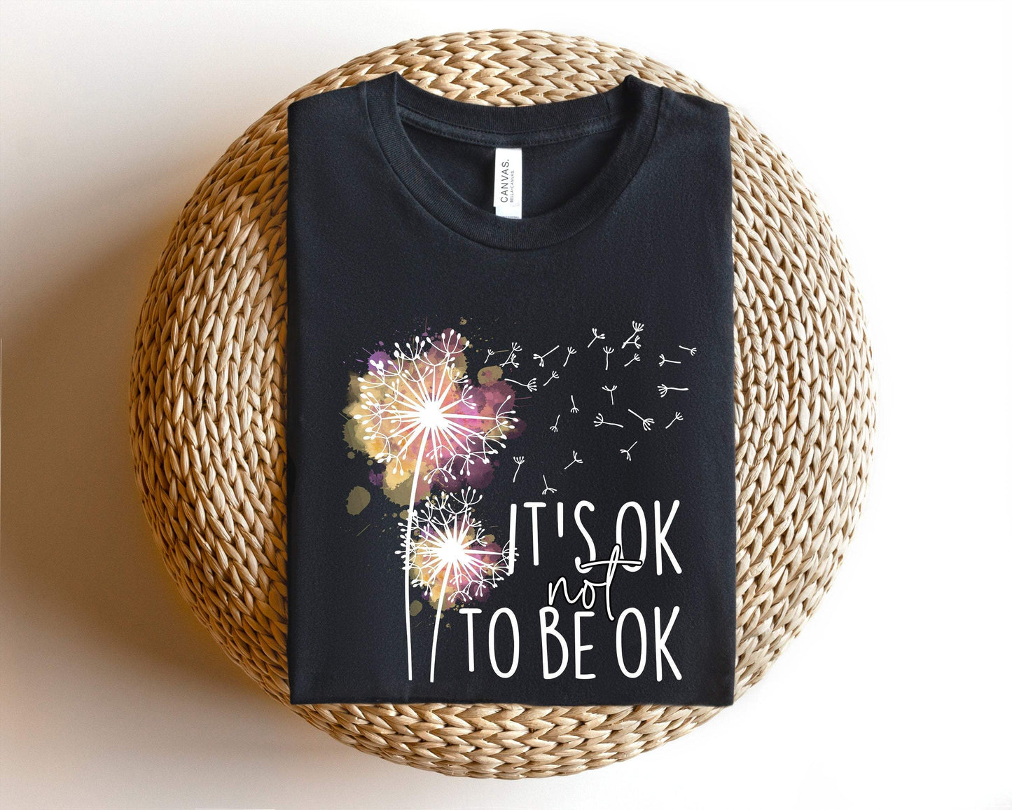 It's Ok Not To Be Ok shirt 100% Cotton T-shirt High Quality