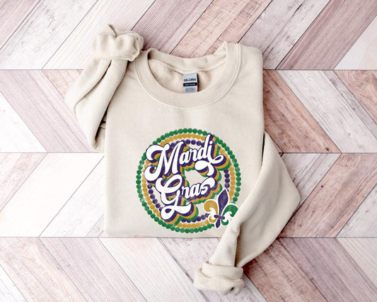 Mardi Gras 100% Cotton T-shirt High Quality