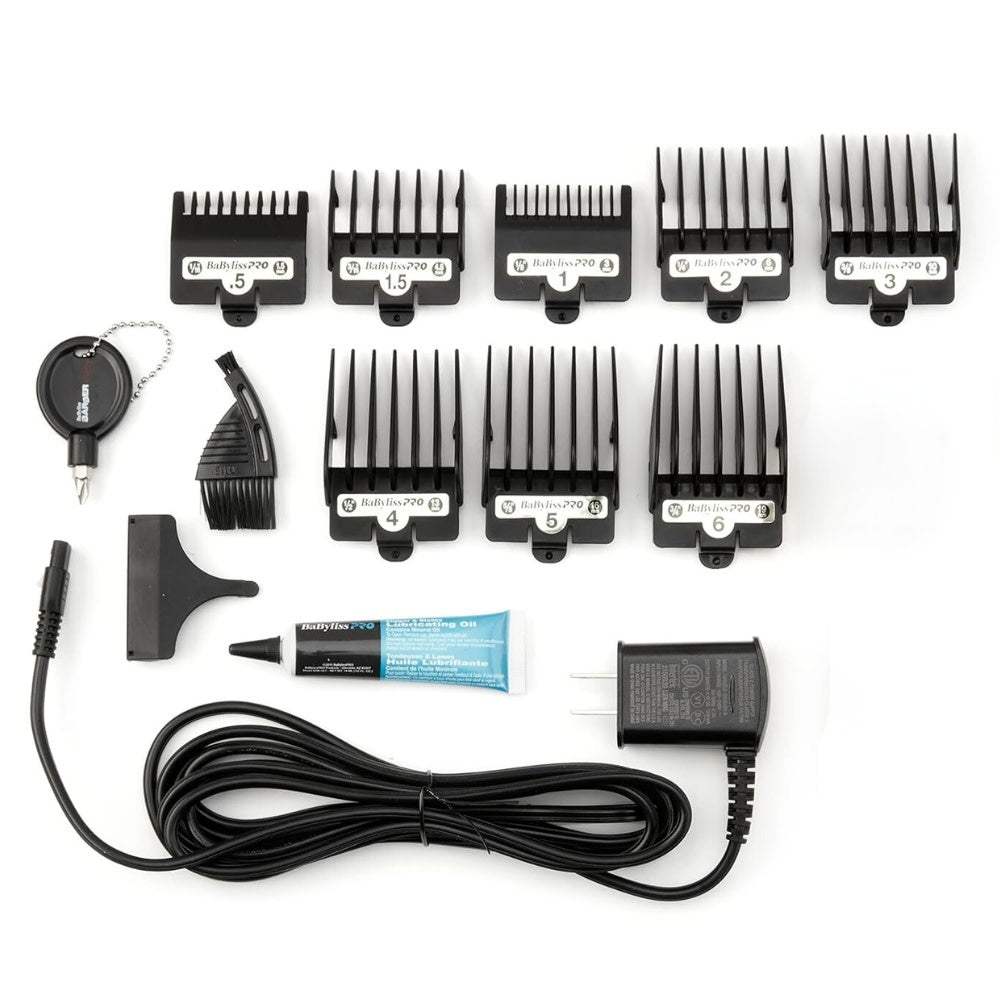 BaBylissPRO 4Barbers FX870RI Limited Edition Influencer Clipper - Red