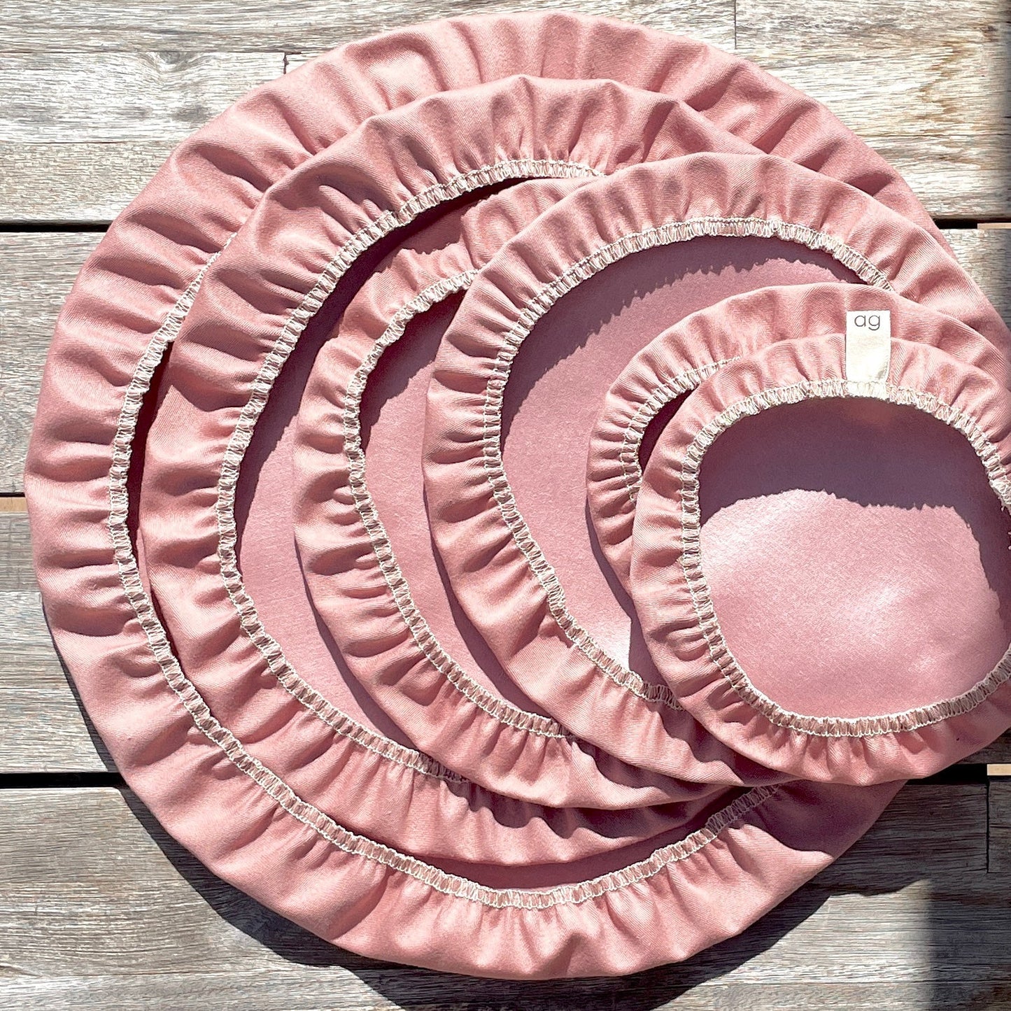 Organic Cotton Bowl Cover Set