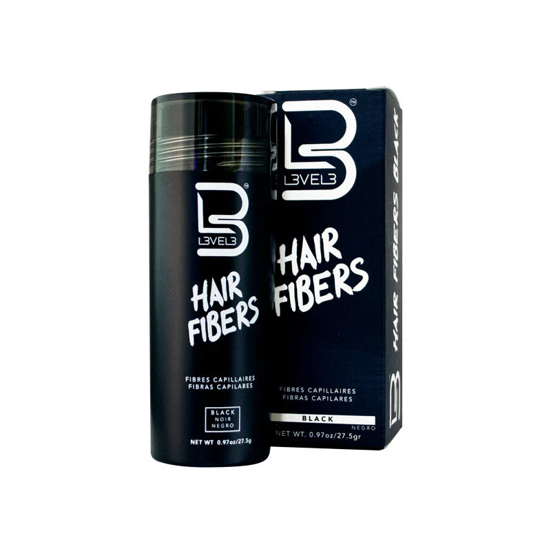L3VEL3 Hair Fibers Black 0.97 oz - Multipack