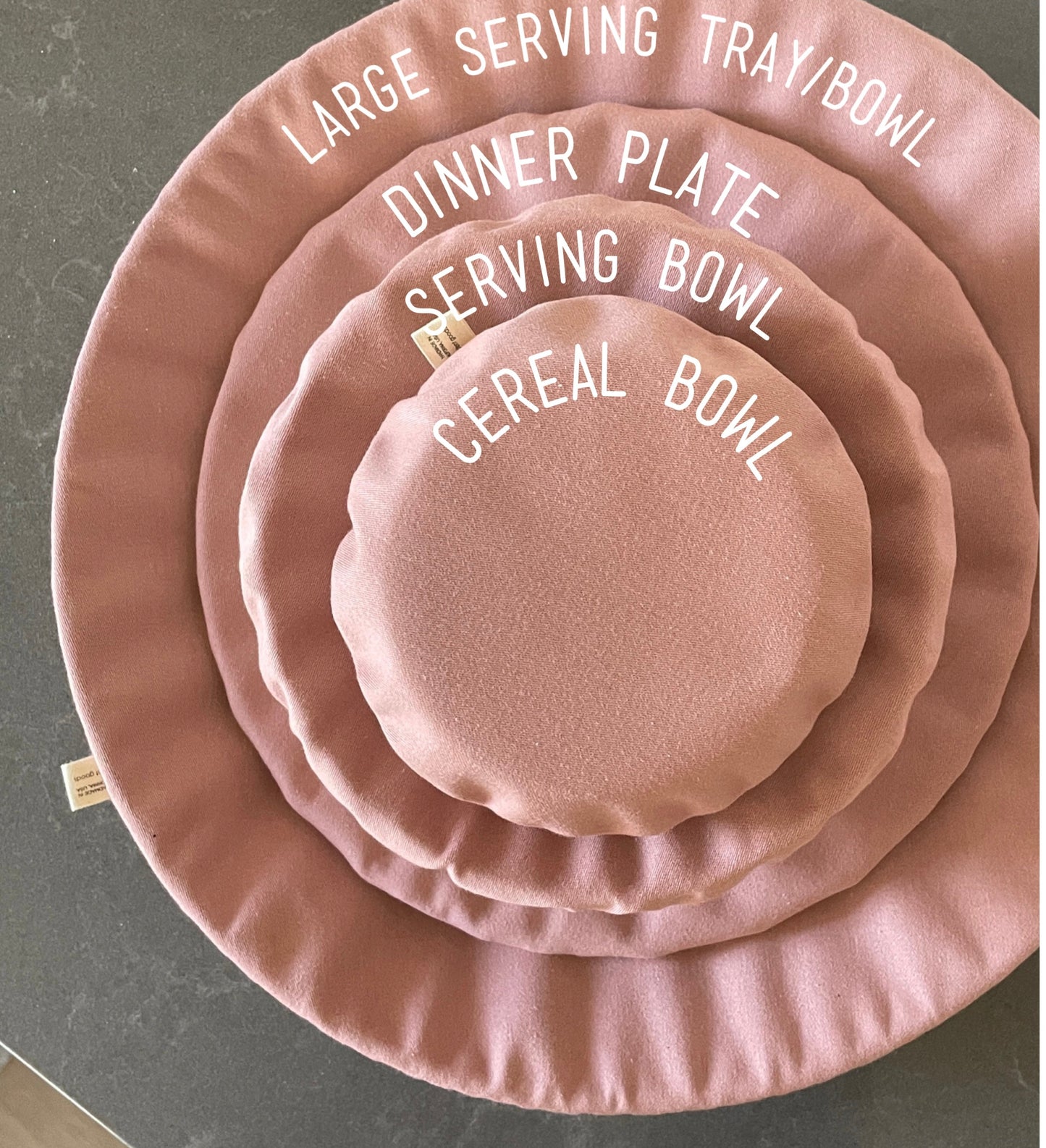 Organic Cotton Bowl Cover Set