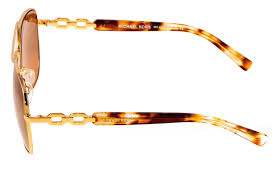 Michael Kors MK 1003 10242T Fiji - Gold Polarized by Michael Kors for Women - 58-14-135 mm Sunglasses