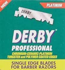 Derby Prof Single Edge Razor Blades Hanging | Free Shipping