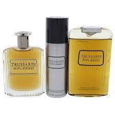 Trussardi Riflesso by Trussardi for Men - 3 Pc Gift Set 3.4oz EDT Spray, 6.8oz Shampoo and Shower Gel, 3.4oz Deodorant Spray