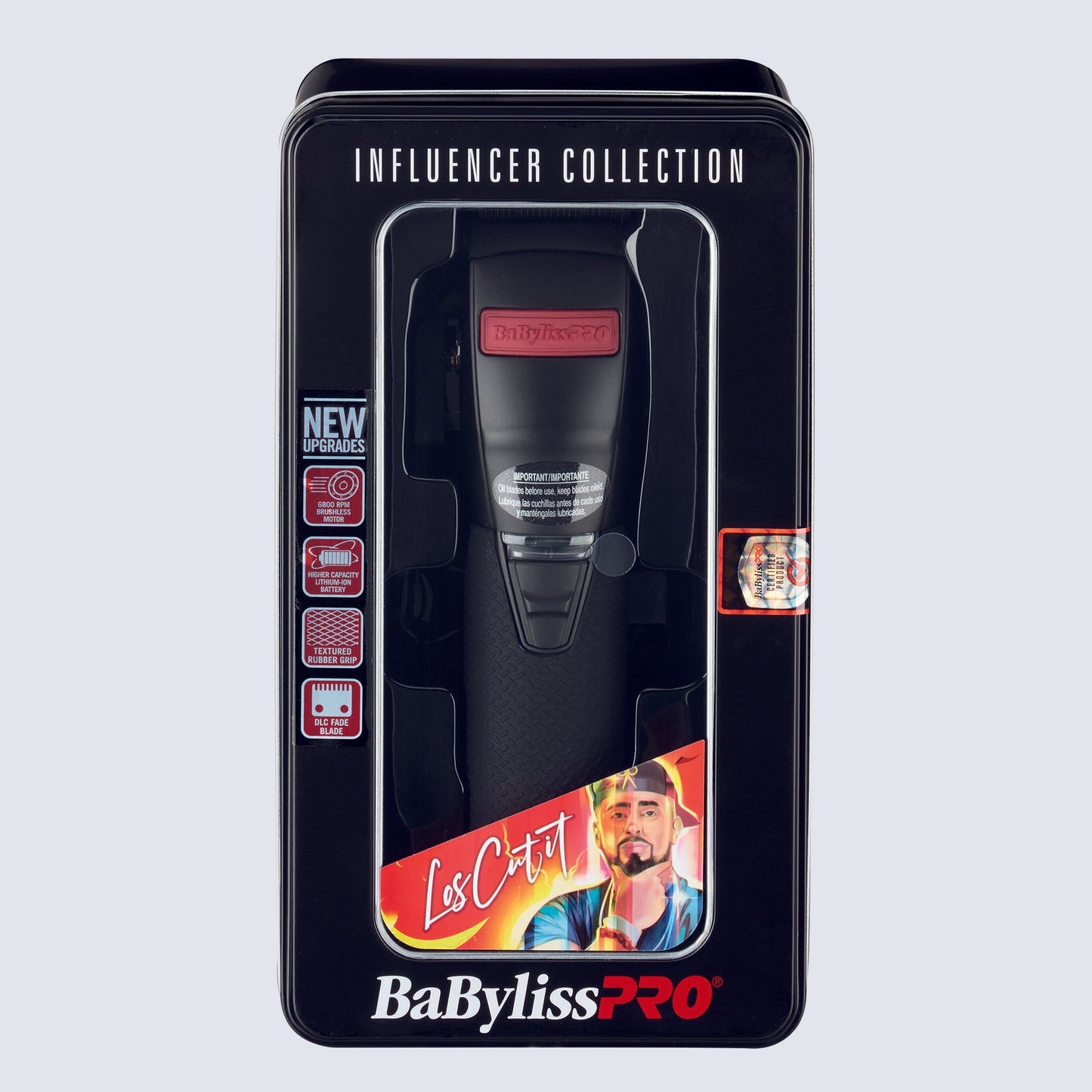 BaBylissPRO Limited Edition Influencer Clipper - Red