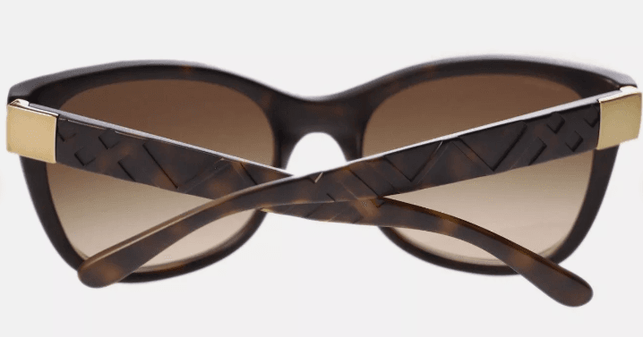 Burberry BE 4219 3578-13 - Matte Dark Havana-Brown Gradient by Burberry - 56-19-140 mm Sunglasses