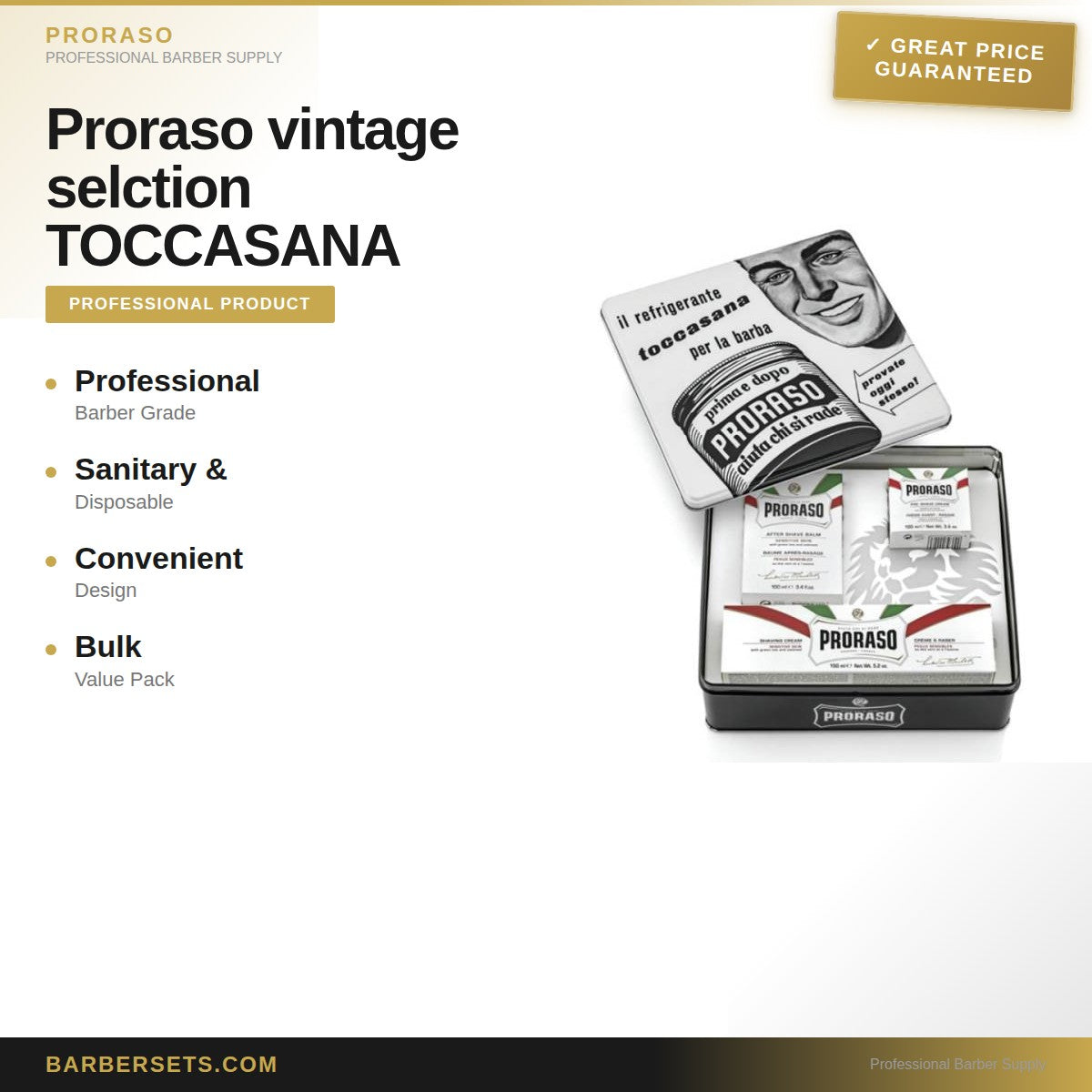Proraso vintage selction TOCCASANA