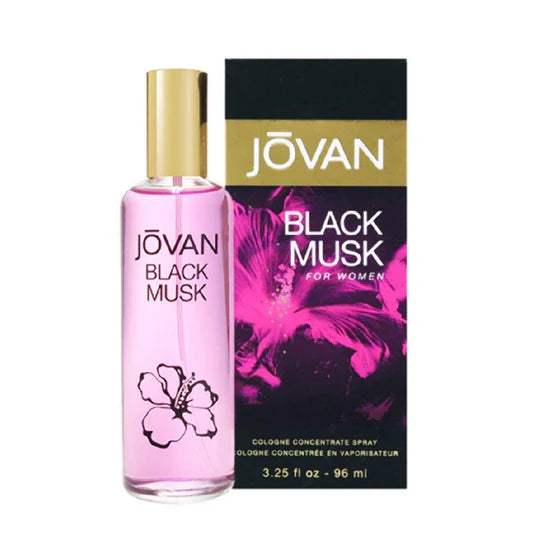 Jovan Black Musk by Jovan for Women - 3.25 oz Cologne Concentrate Spray
