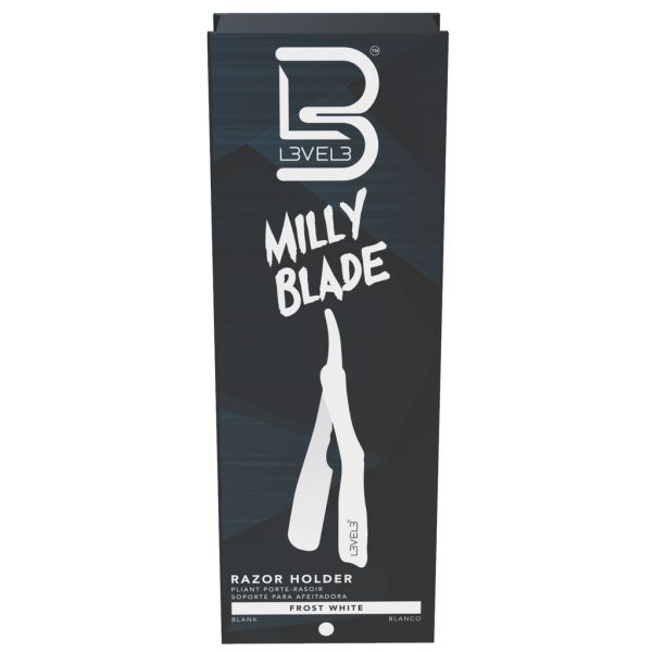 L3VEL3 Milly Clutch Razor - White