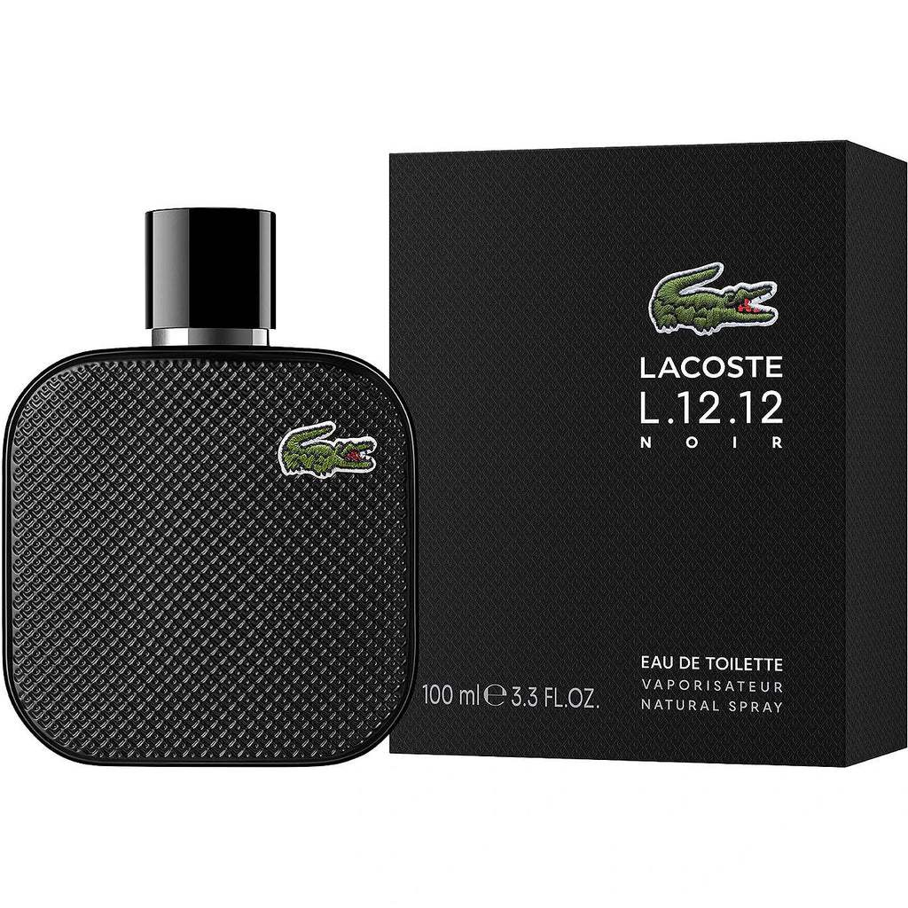 Lacoste Eau De Lacoste L.12.12 Noir by Lacoste for Men - 3.3 oz EDT Spray