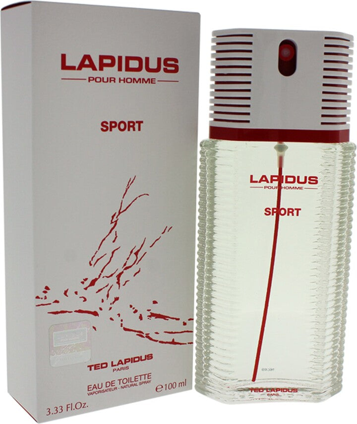 Lapidus Pour Homme Sport by Ted Lapidus for Men - 3.33 oz EDT Spray
