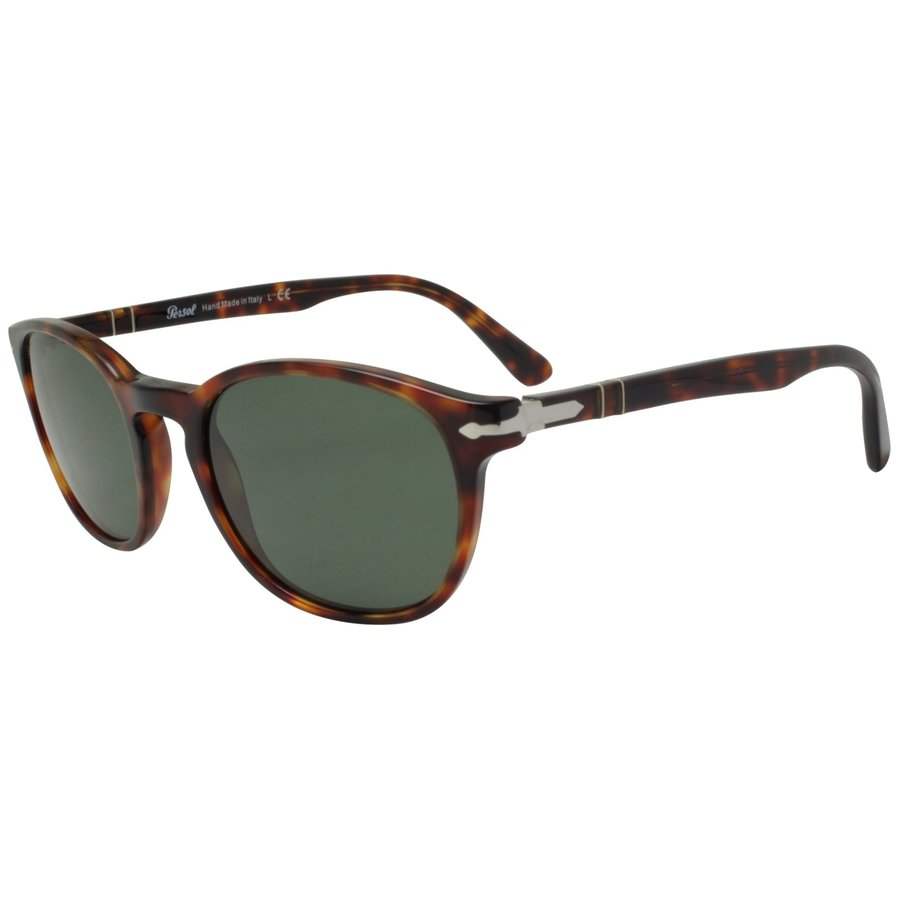 Persol PO3148S 9015-57 - Havana-Brown Polarized by Persol for Men - 53-20-145 mm Sunglasses