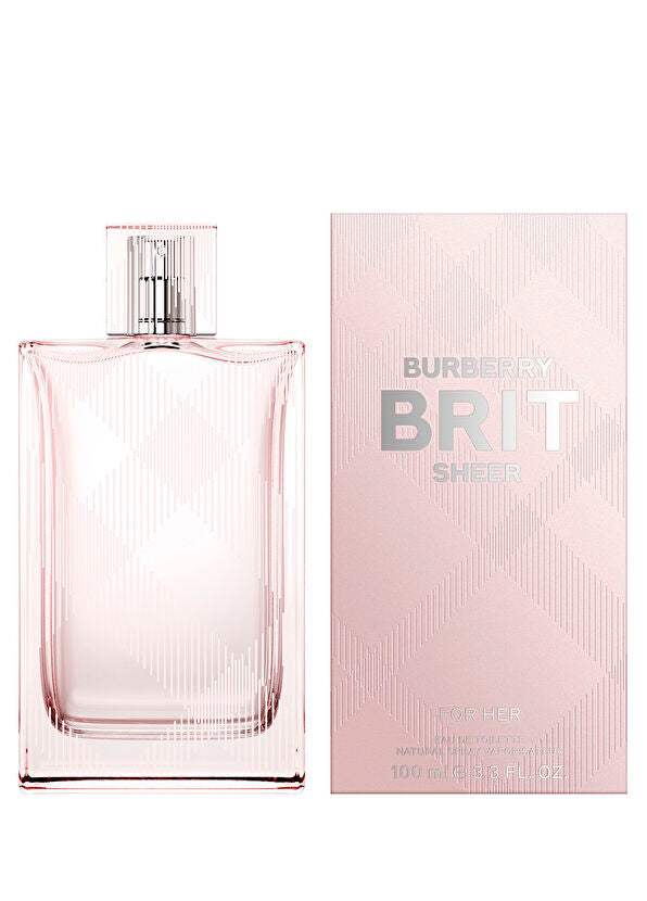 Burberry Brit Sheer by Burberry for Women - 3.3 oz EDT Spray