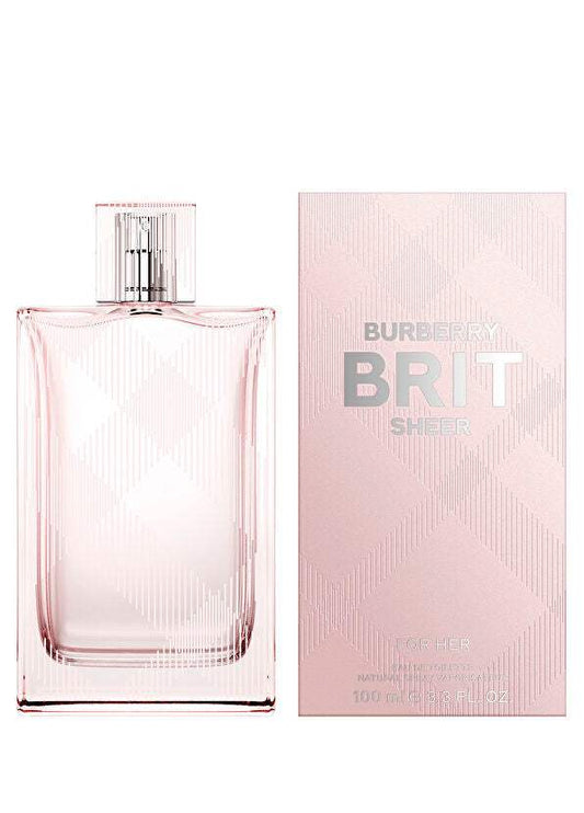 Burberry Brit Sheer by Burberry for Women - 3.3 oz EDT Spray