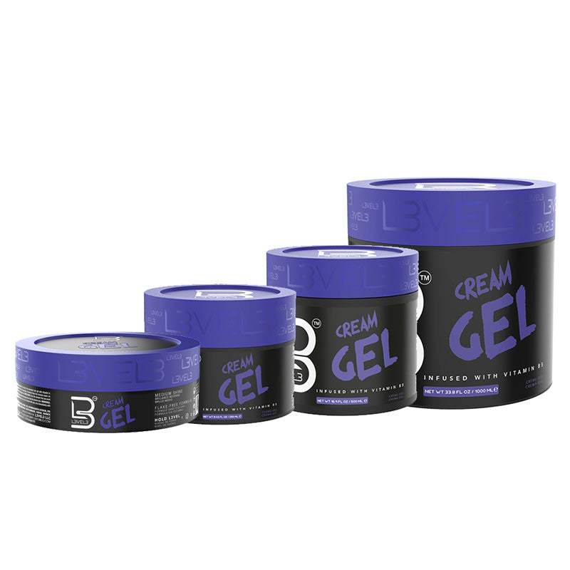 L3VEL3 Hair Gel Cream 16.9 oz