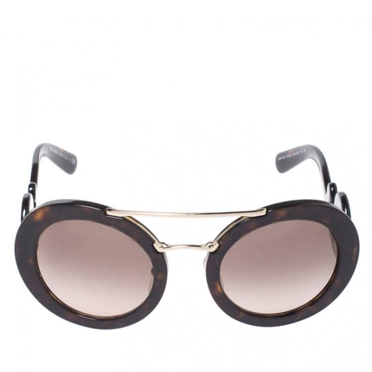 Prada SPR 13S UE0-4KC - Spotted Brown Pink-Pink Gradient by Prada for Women - 54-25-135 mm Sunglasses