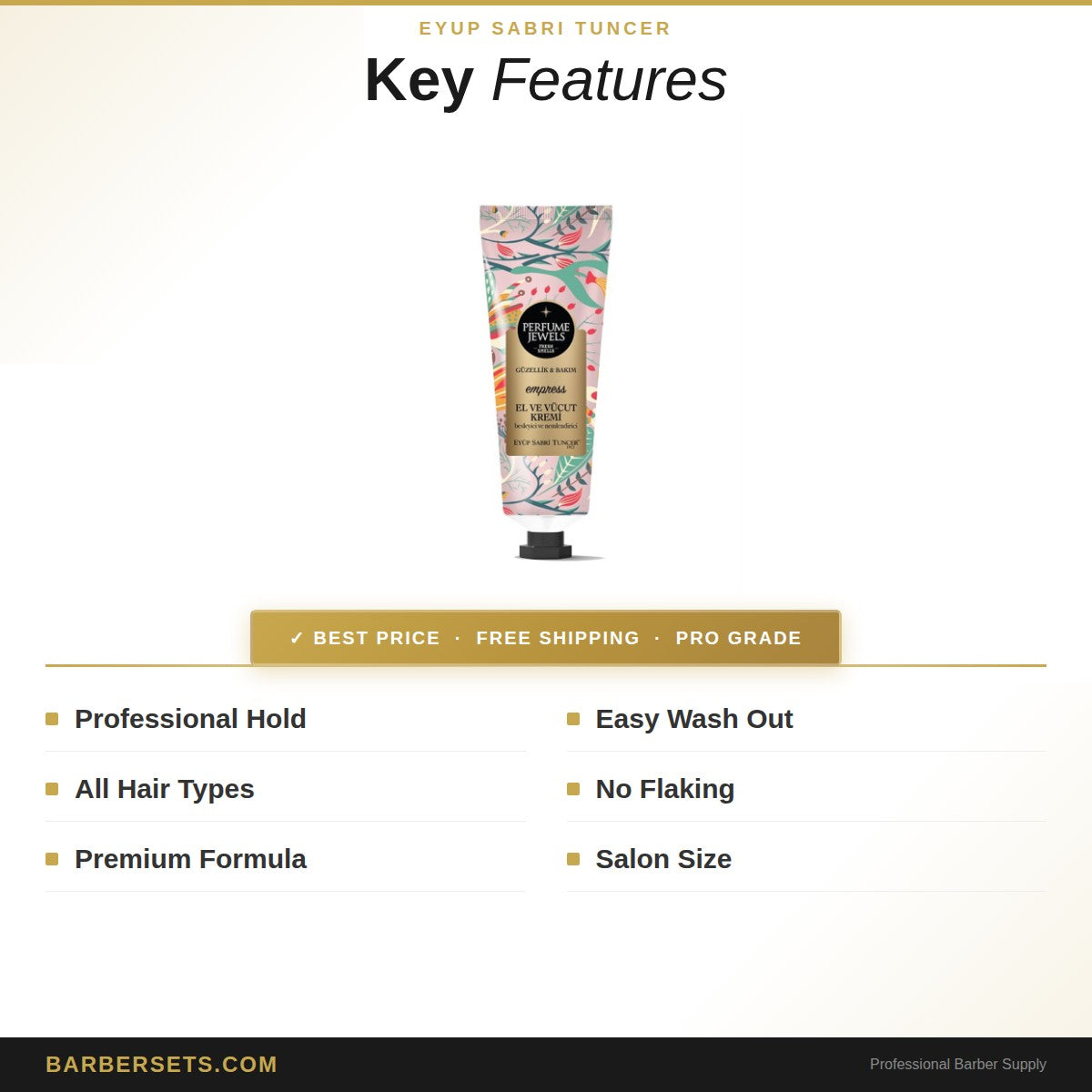 EYUP SABRI TUNCER EST1923-EYUP SABRI TUNCER -PERFUME JEWELS  HAND and BODY CREAM 50 ML - EMPRESS PERFUME JEWELS  HAND and BODY CREAM 50 ML - EMPRESS