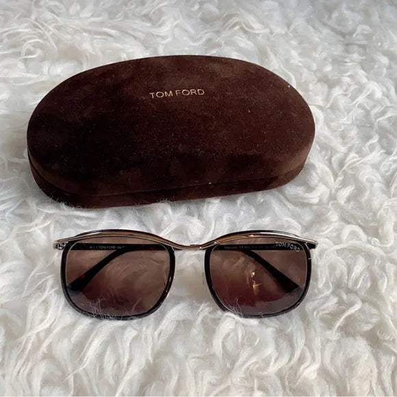 Tom Ford FT0419 50J Marcello - Dark Grey-Crystal by Tom Ford for Unisex - 53-19-140 mm Sunglasses