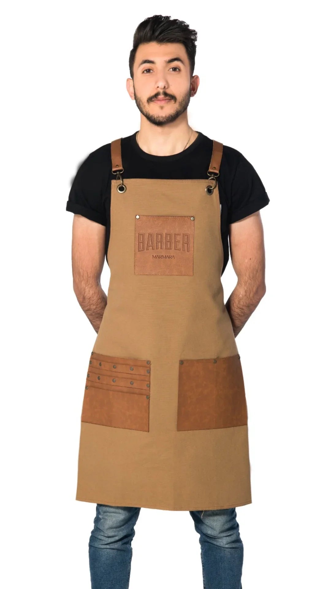 Marmara Barber Apron (Beige)
