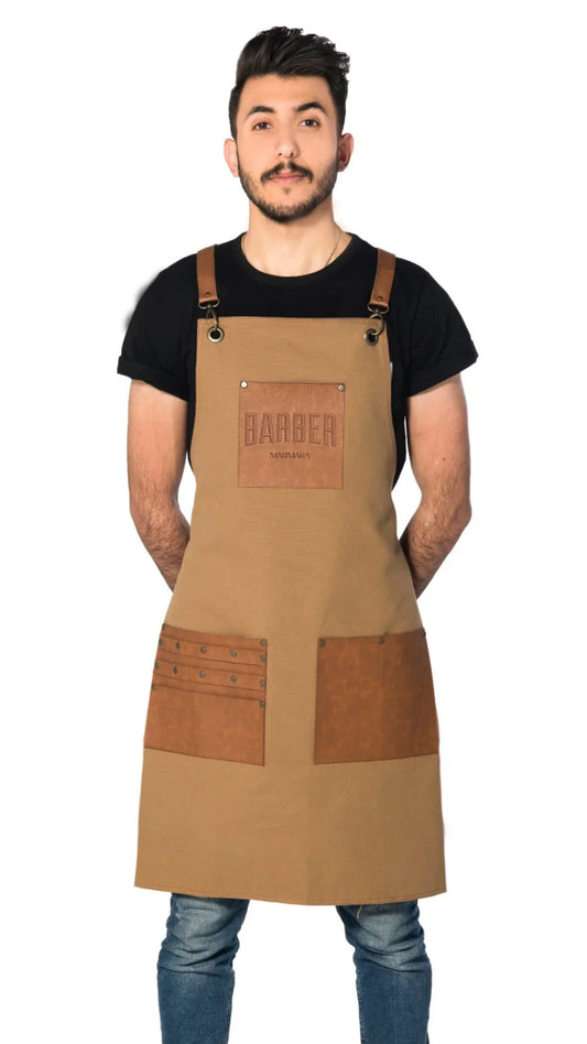 Marmara Barber Apron (Beige)