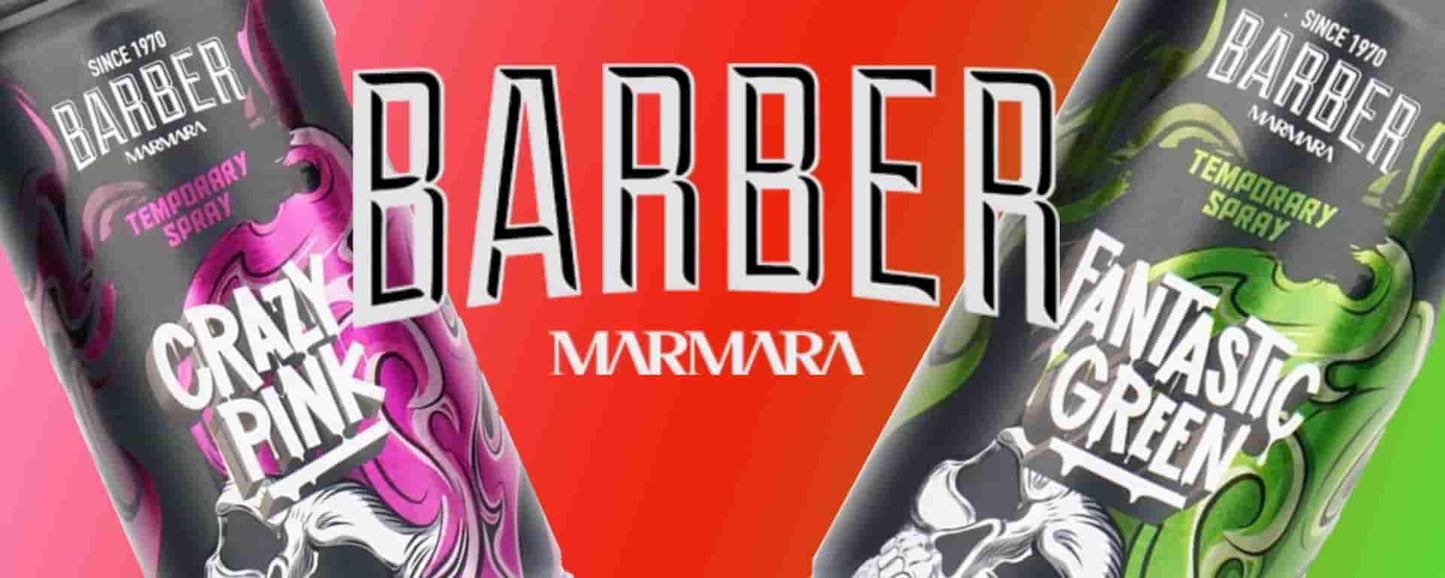 Marmara Barber Hair Color Spray Crazy Pink 6x Pack