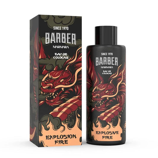 Marmara Barber Cologne 500ml / 16.9 oz Explosive Fire BC-500-DRG