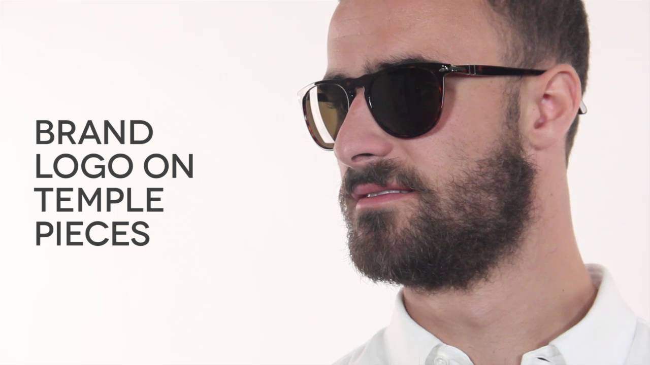 Persol PO3114S 24-57 - Havana-Brown Polarized by Persol for Men - 53-19-145 mm Sunglasses