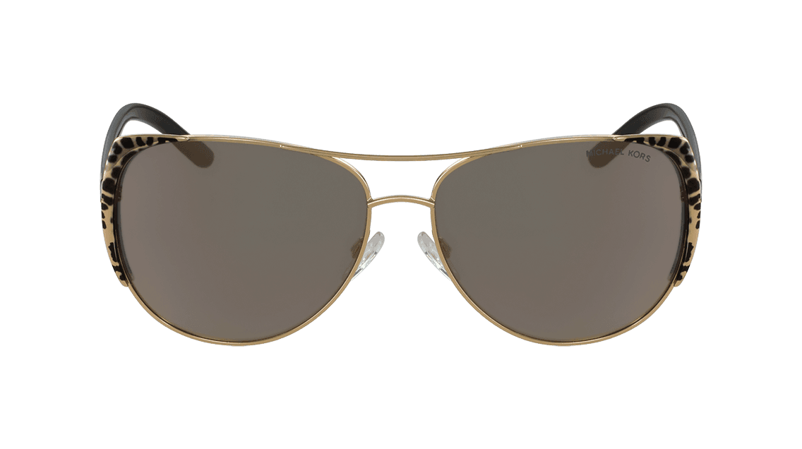 Michael Kors MK 1005 1057R5 Sadie I - Black Gold Leopard-Black-Gold by Michael Kors for Women - 59-15-135 mm Sunglasses