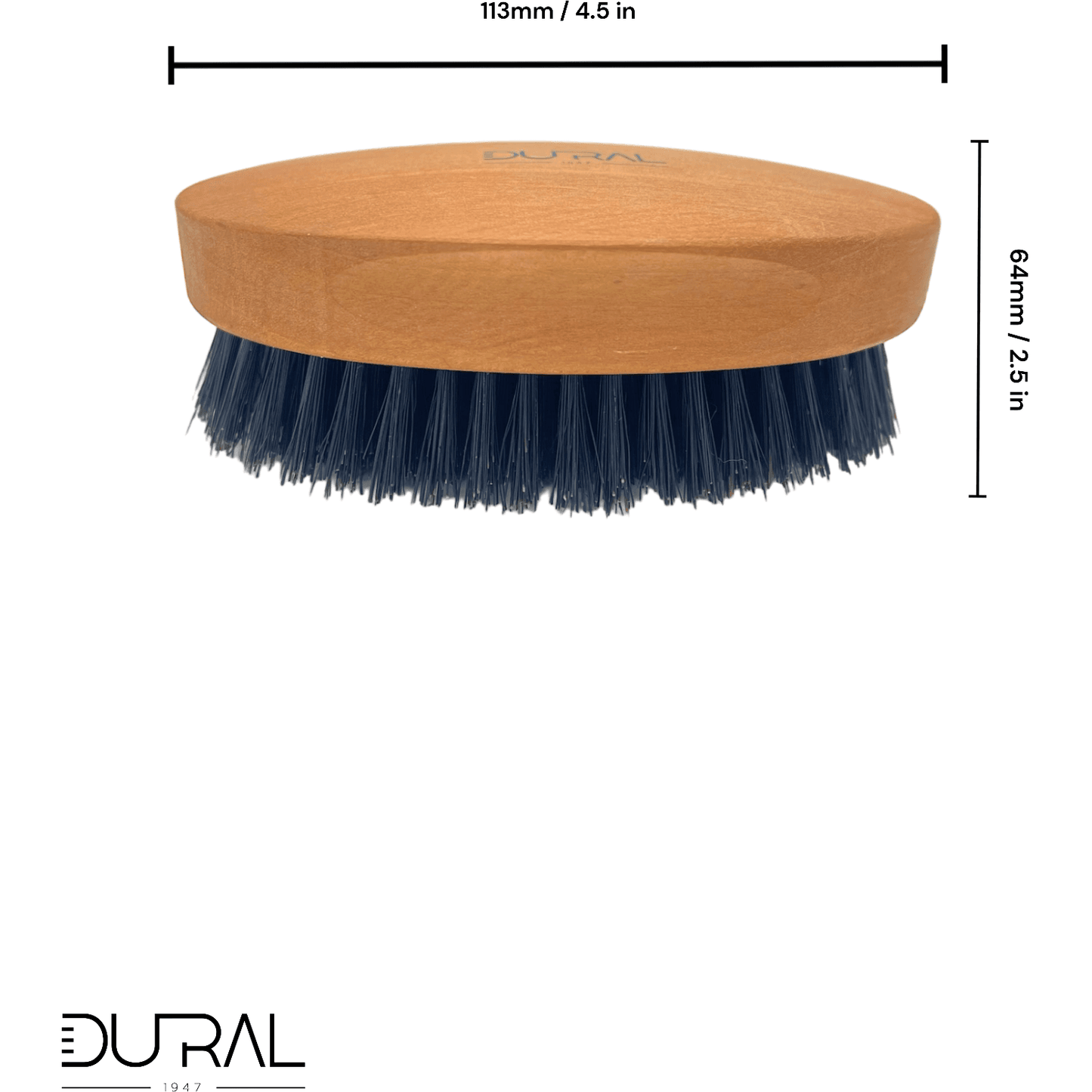 Dural Pear wood XL soft beard brush with wild boar bristles